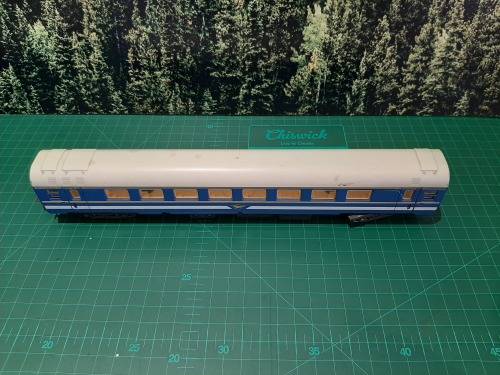 LIMA Set of 3 Blue Train coaches