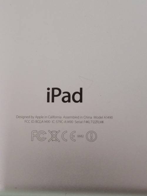 Ipad Mini 2 - 16Gb WiFi & 3G cracked glass