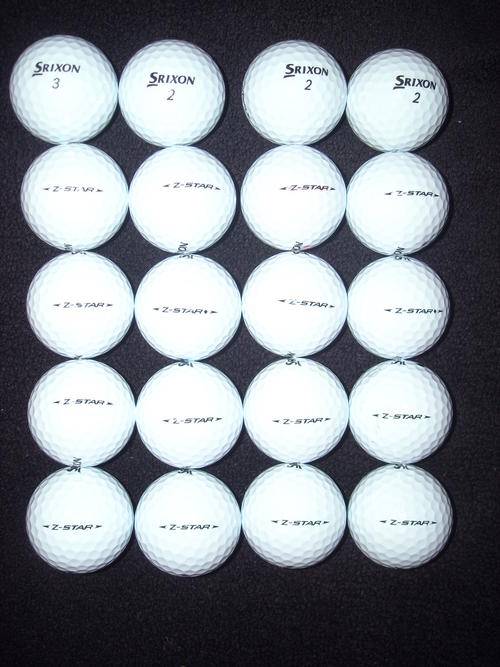 **** 20 Srixon Z-Star Grade A ****