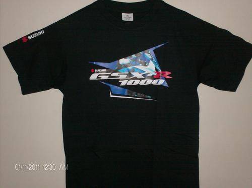 T.SHIRT (SUZUKI GSX-R1000)  BLACK