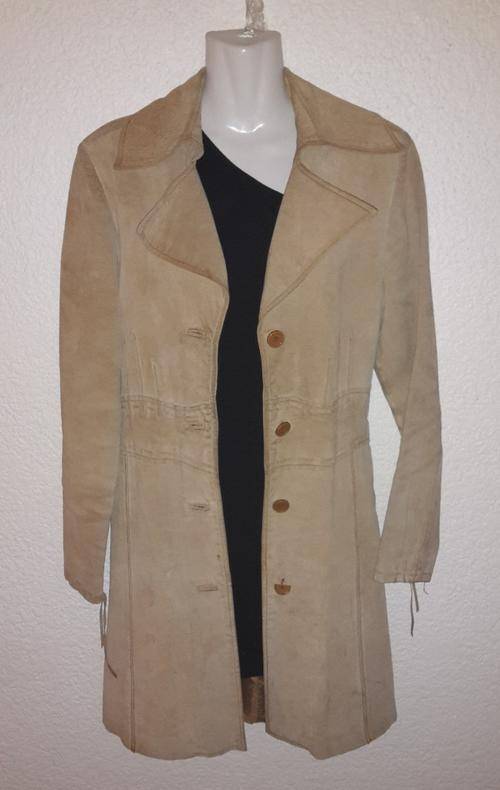 Suede Leather Coat from Truworth