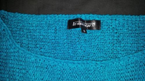 Lovely Teal Ribbon Yarn Knit from Truworths