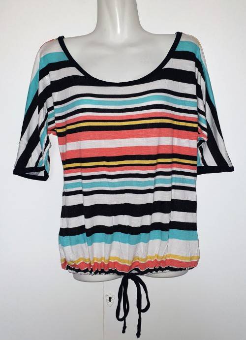 Striped 1/2 Sleeve Top from Truworths