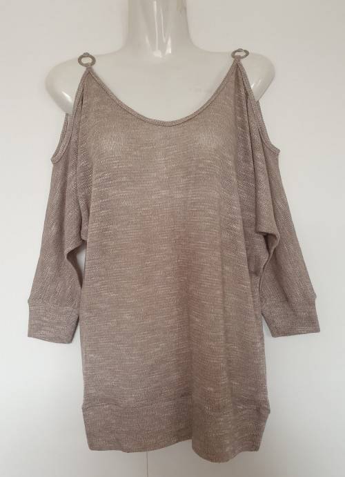 Lovely Beige Bat Wing Top from Truworths