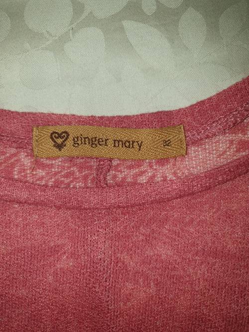 Lovely Coral Bat Wing Top from Ginger Mary