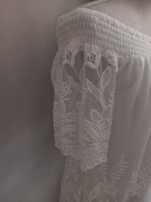 Beautiful Off-White Off-Shoulder Top from Woolworths