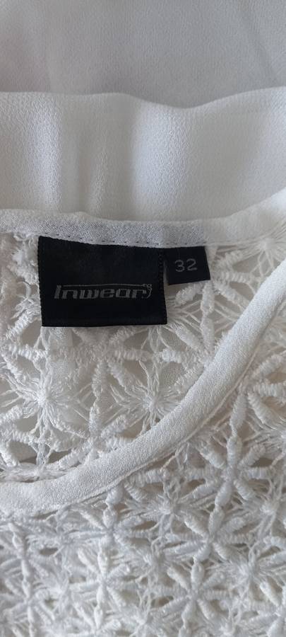 White Open Shoulder Blouse from Truworths