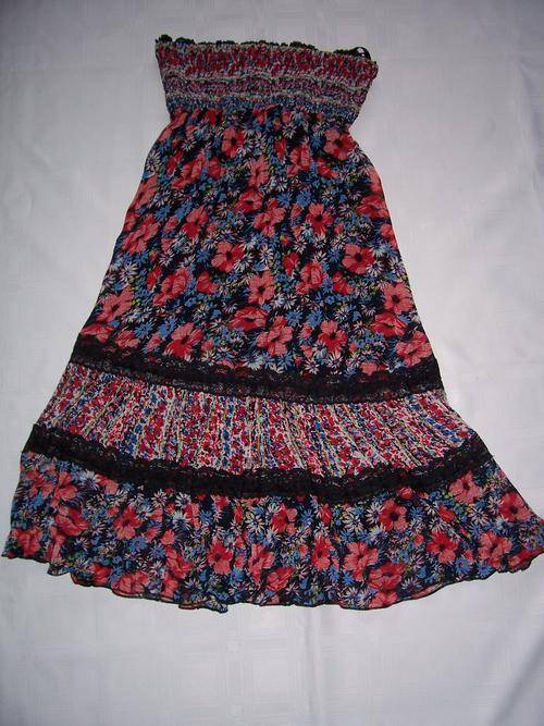 Floral Boobtube Dress from Truworths