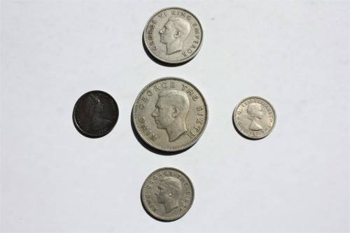 5 NEW ZEALAND COINS FOR SALE
