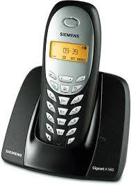 !!!!Late entry!!!!  Siemens Gigaset A140 cordless phone single...
