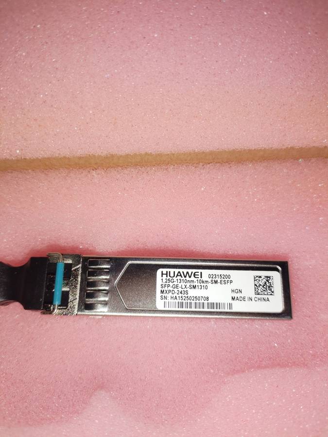 Huawei Optical Transceiver 10km, eSFP, GE, Single-mode Module (1310nm, 10km, LC)