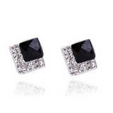 FEMININE Diamond Black Onyx EARRINGS
