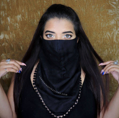 Triple Layered Safety Scarf Face Mask