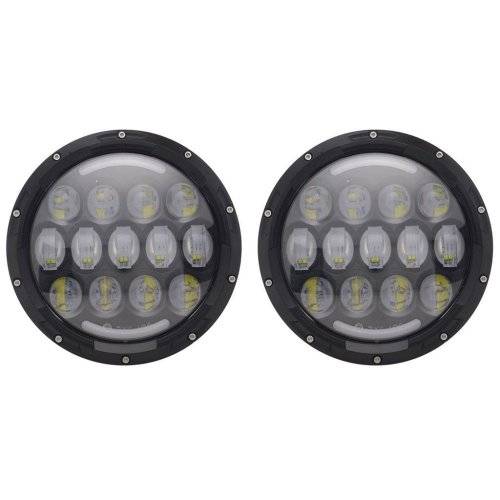 7 Inch Led Headlight Spider Eye 2 fits Jeep/Golf and more