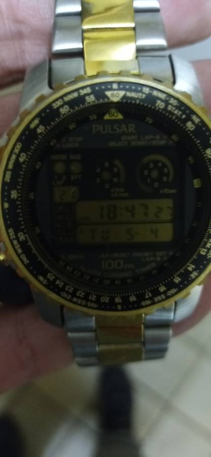 pulsar vintage navi timer