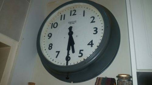 Smiths Setric Railway Station Masters Clock