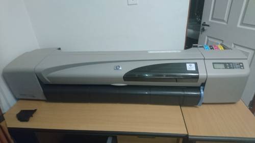 hp designjet 500 plotter 42 inch print size with new ink cartridges