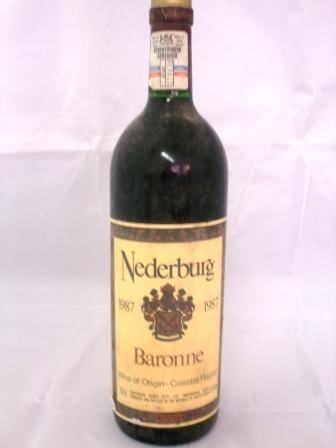 1987 NEDEBERG BARONNE - COLECTOR'S PIECE.