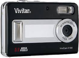 VIVITAR VIVICAM 5188 5.O MP 8 X DIGIZOOM