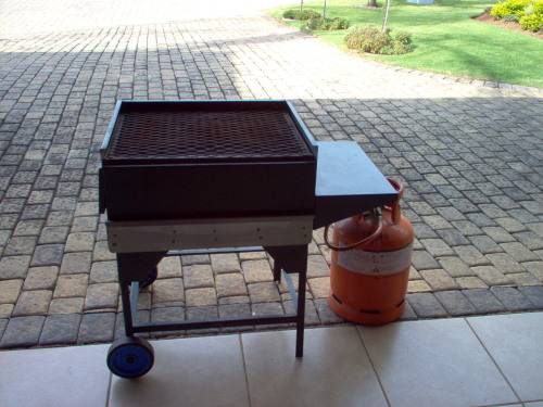 Gas Braai with gas botle