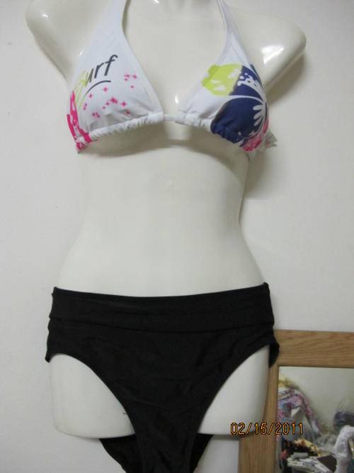 Fashion floral print  swimwear   - fit for size 36-bra padded