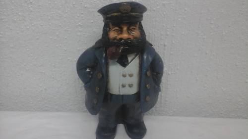 AWESOME COLLECTIBLE ORNAMENT OF A SEA CAPTAIN SMOKING A PIPE. REALLY COOL PIECE!