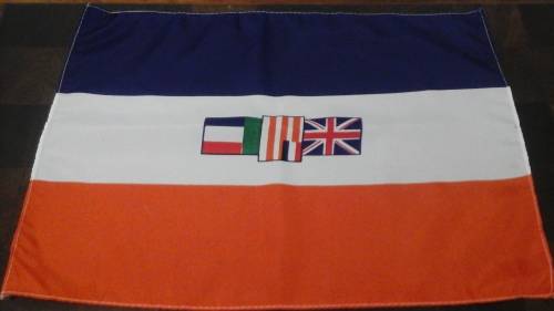 WOW ! ! ! FANTASTIC PIECE OF HISTORY. THE OLD SOUTH AFRICAN FLAG. GREAT PIECE!
