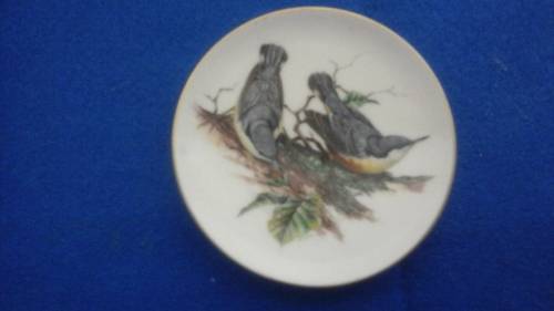 SEVEN TERRIFIC COALPORT BONE CHINA PIN DISHES. MADE IN ENGLAND. GORGEOUS SET!