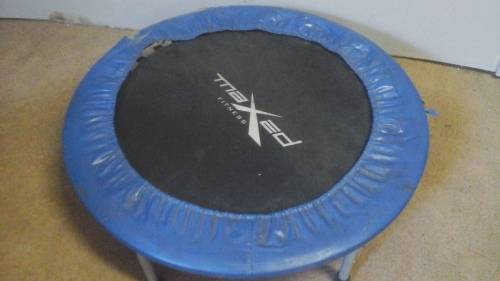 ABSOLUTELY AWESOME MAXED FITNESS TRAMPOLINE.  FANTASTIC PIECE TO HELP KEEP YOU FIT!