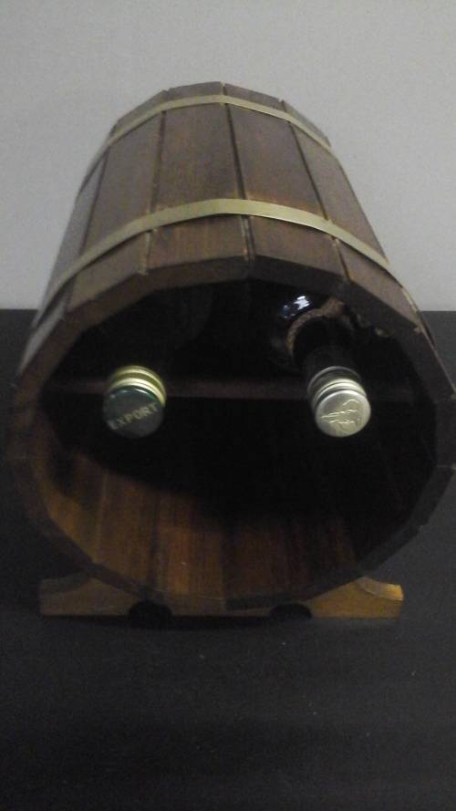 INCREDIBLE VINTAGE WOODEN WINE RACK. STUNNING PIECE!
