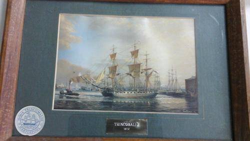 Stunning ship print