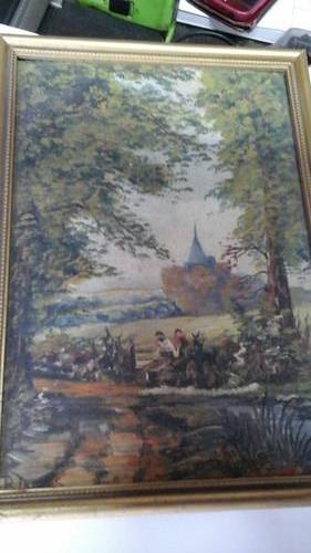 Picturesque country scene