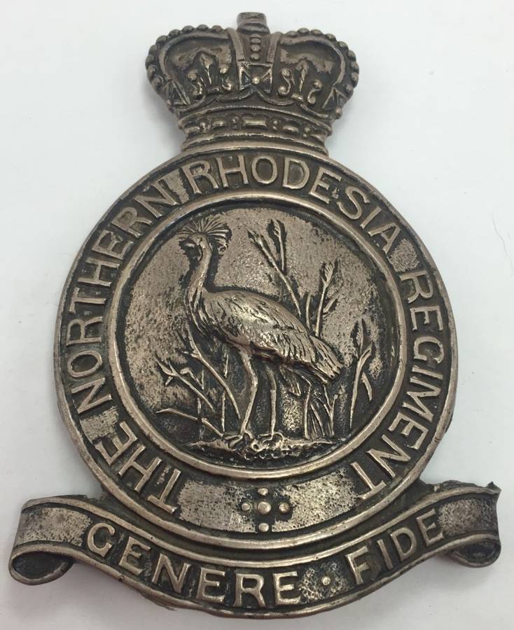 Northern Rhodesia Regiment badge - VERY RARE