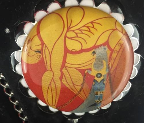 Exquisite Erte Pocket Watch