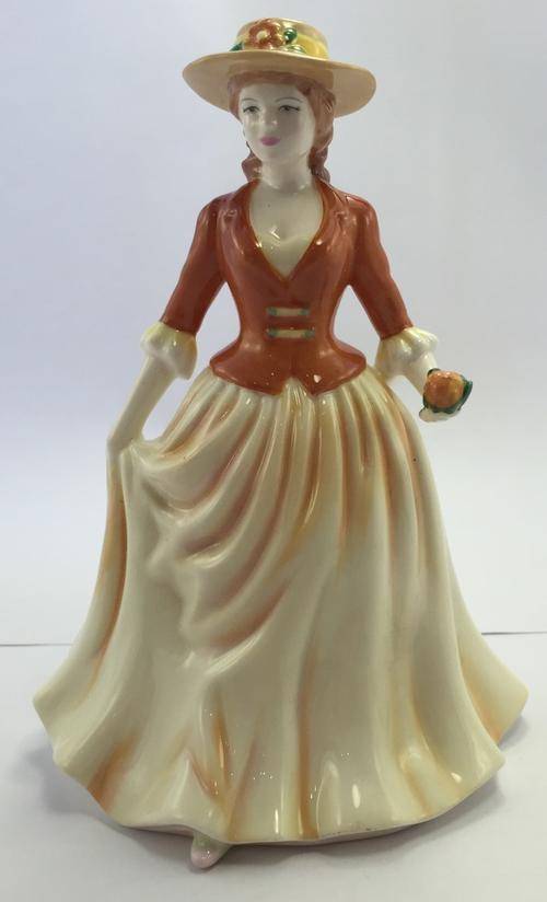 Royal Doulton Pretty Ladies Figurine: Autumn Stroll (HN4588)