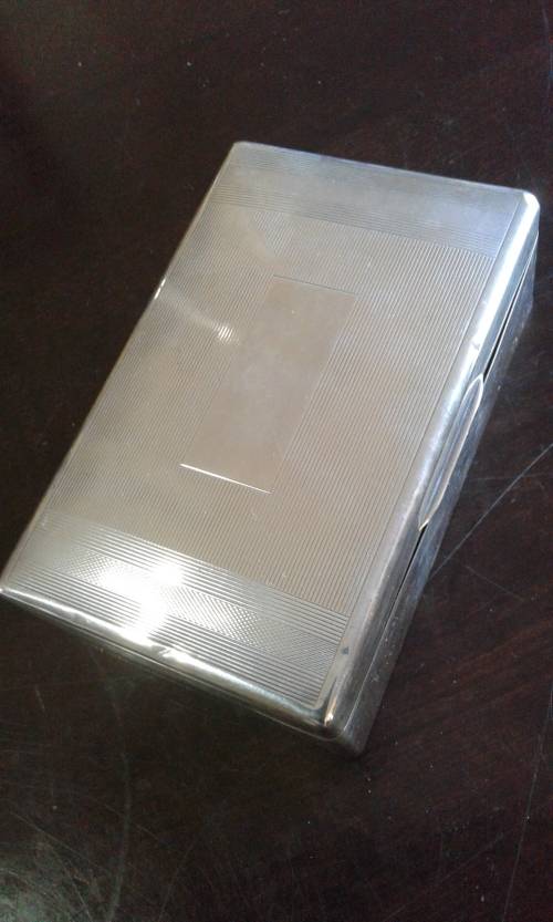 Sterling Birmingham Silver Box