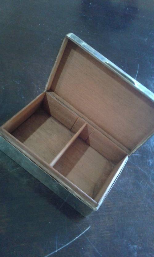 Sterling Birmingham Silver Box