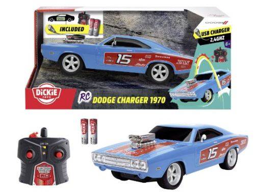 Licensed Dodge Charger 1970 1:16 RC model car Electric Road version Incl. batteries