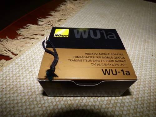 WU-1A wireless mobile adapter. Nikon camera to phone etc wirless image transfer