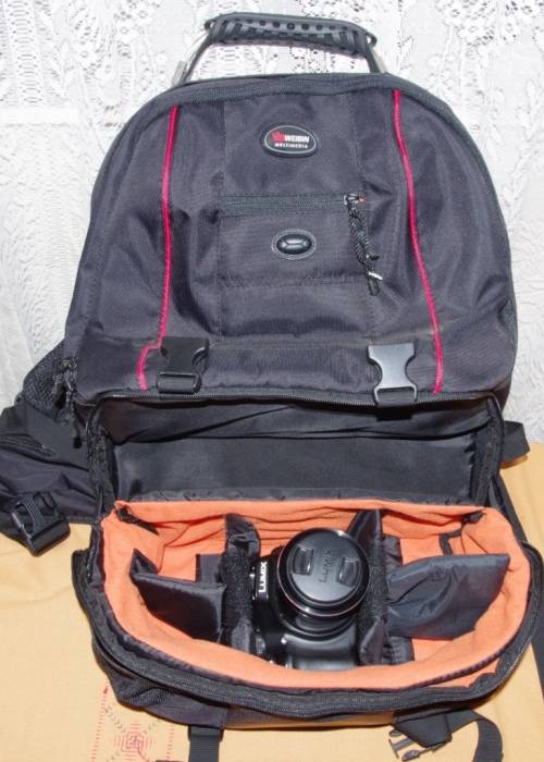 Weibin Camera backpack. media bag, place for camera, lenses, laptop and much more