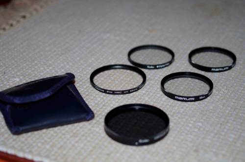 5 filters Kenko marumi Yashika, one bid buys all