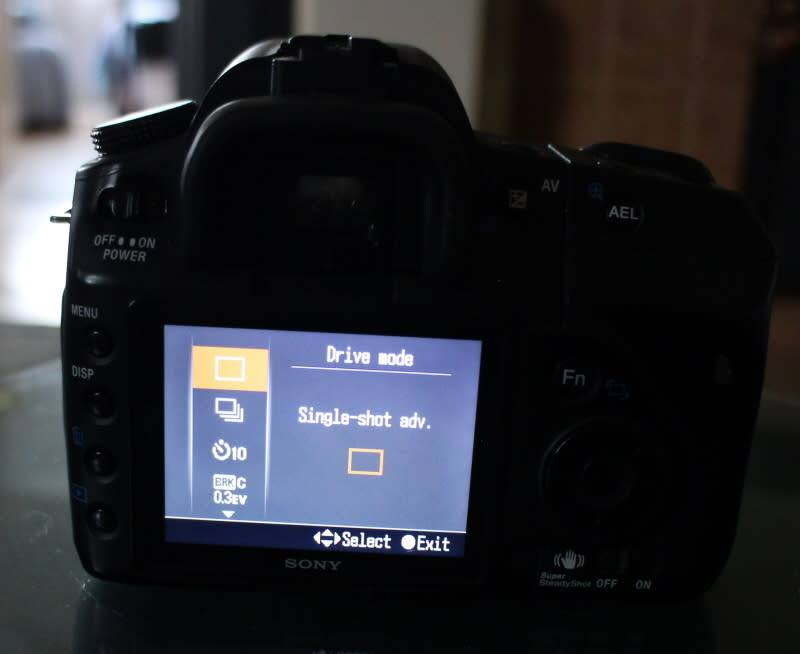 Sony A200, please read the description, not working properly, please read description.