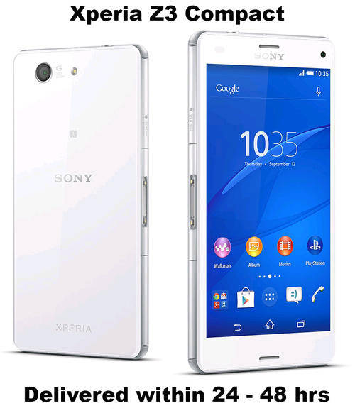 Sony Xperia Z3 Compact 16GB (In Stock JHB ready to ship) White