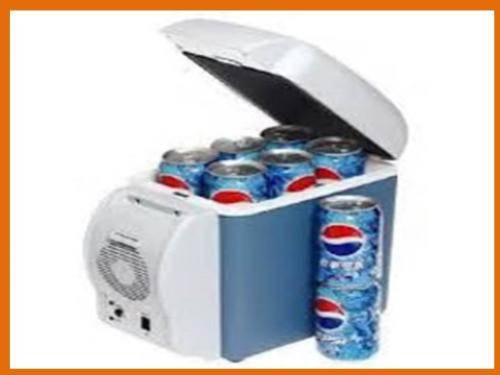 7.5L 12V Portable Fridge Cooler Warmer Car Truck Refrigerator Freezer Fridge-Blue
