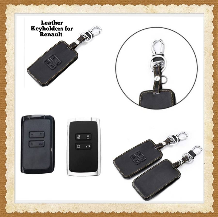 Renault key card holders leather