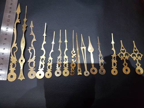 JOB LOT OF 15 VINTAGE CLOCK HANDS