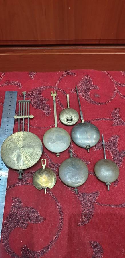 JOB LOT VINTAGE CLOCK PENDULUM