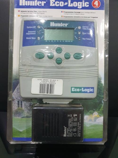 HUNTER ECO LOGIC 4 STATION INDOOR CONTROLLER