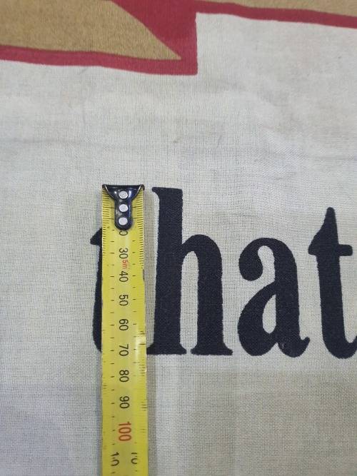 SUPER LARGE VINTAGE CASTLE LARGER HOIST FLAG...STRONG COTTON FABRIC