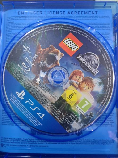 PS4 LEGO JURASSIC WORLD
